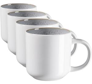 Mäser Set de căni de cafea Lunaria Grey 360 ml, 4buc