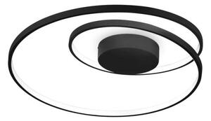 Plafonieră LED dimabilă Ideal Lux OZ LED/48W/230V d. 60 cm CRI 90 negru