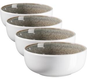 Mäser Set de boluri Lunaria Brown 12 cm, 4 buc., 12 cm