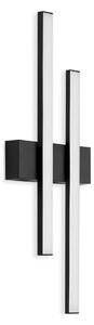 Telefunken - Aplica LED de exterior pentru perete 2xLED/4W/230V IP44 negru