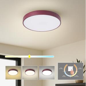 Brilagi - Plafonieră LED POOL/36W/230V 3000/4000/6000K 30 cm burgundiu