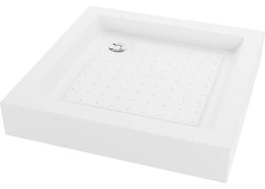 Mexen Rio cadă pentru duș pătrată 70 x 70 cm, Albă - 45107070