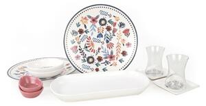 Set veselă cu11 piese My Ceramic Springtime