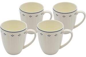 Mäser Set de căni de cafea Lova Blue 390 ml, 4buc