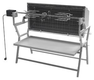 Cattara Grătar cu cărbune de lemn și scuipatelectric Porcușor, 138 x 96 x 62 cm