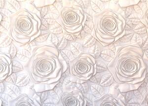 XXL Perete de trandafiri 360 x 254 cm, 8 părți