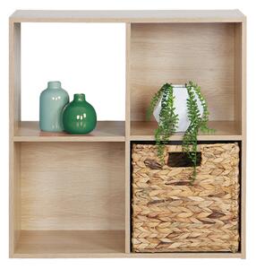 Raft Preto, natural, 60 x 28 x 60 cm