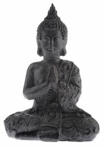 Decor de grădină Buddha, antracit, magneziu , 38 x15 x 26 cm