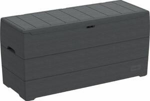 Duramax Cutie de depozitare pentru grădinăantracit, 270 l