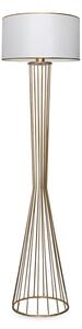 Lampa De Podea Minnette Alb-Auriu 38x155 cm
