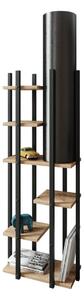 Lampadar Vogue Negru 25x160x45 cm