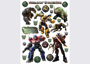 Decorațiune autoadezivă Transformers, 65 x 85 cm