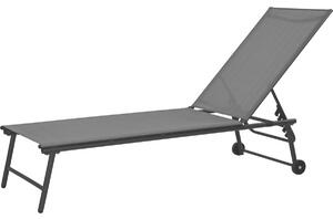 Șezlong înclinabil Marcus, 185 x 57 x 31 cm