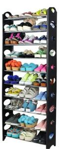 Suport pentru pantofi Botis 5 negru, 154 cm