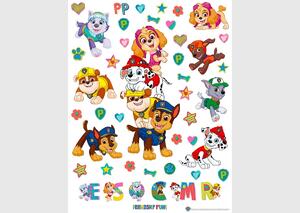 Decorațiune autoadezivă Paw Patrol Friendship Fun,65 x 85 cm