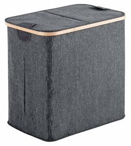 GEDY 133808 Coș de rufe Yoshi 53 x 51 x 34 cm ,bambus, gri