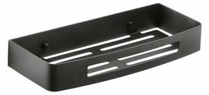 GEDY 241714 Raft inteligent pentru duș, 30 x 4,5 x12,8 cm, negru mat