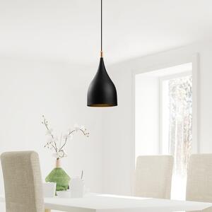 Lustra Saglam Negru 25x25x137 cm