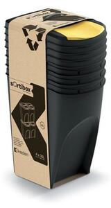 Sortibox 35 l, 4 buc, negru