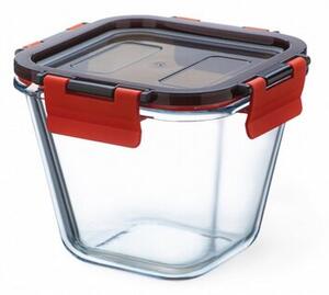 Simax 7616/L borcan de sticlă cu capac clic , 0,9l