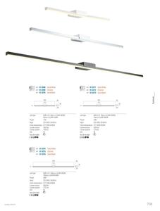Aplică LED pentru oglindă de baie Redo 01-3268 ASTON LED/12W/230V IP44 alb