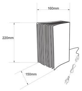 Lampă de masă Lucide 78596/01/30 LIVRET 1xE14/25W/230V