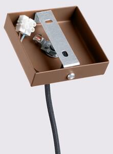 Brilagi - Pendul LED pe cablu CRESTO 1xGU10/10W/230V maro