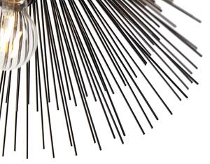 Plafoniera Art Deco neagra - Broom