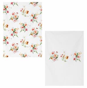 Prosop de bucătărie Peonii în culorile veriitârzii , 70 x 50 cm, set de 2 buc