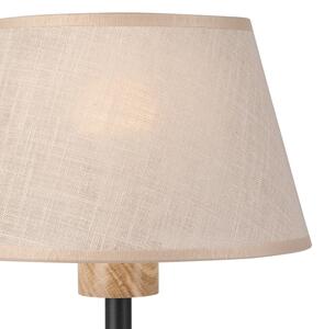 Lampă de masă Brilagi ANTHONY 1xE14/40W/230V stejar/bej