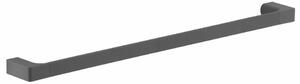GEDY PI218014 Suport pentru prosoape Pirenei 80 x6,6 cm , negru mat
