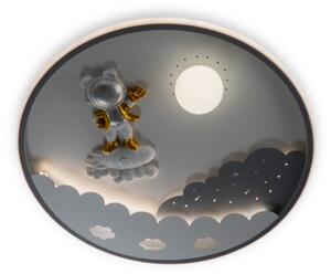 Brilagi - Plafonieră LED reglabilă pentru copii ASTRO LED/68W/230V 3000-6000K +telecomandă