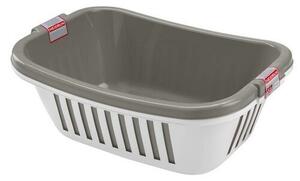 Set coș de rufe Heidrun din 2 piese , 58 x 40 x 23cm