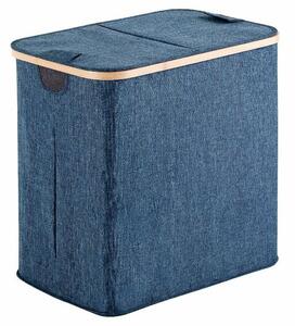 GEDY 133805 Coș de rufe Yoshi 53 x 51 x 34 cm ,bambus, albastru
