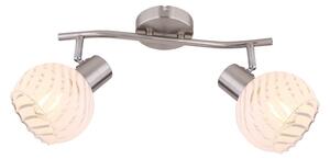 Globo 54025-2 - Lampă spot WILLY 2xE27/40W/230V