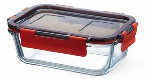 Caserolă de sticlă Simax 7626/L cu capac clic , 0,85 l