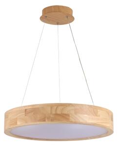 Brilagi -LED Lustră suspendată pe cablu FALCON WOOD LED/30W/230V 3000/4000/6000K 45 cm lemn