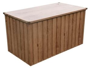 Duramax Cutie de depozitare pentru grădină maro,134 x 74 cm