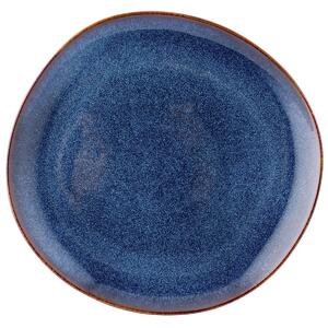 Altom Farfurie ceramică puțin adâncă Reactive NavyBlue 25,5 cm