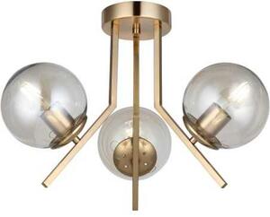 Lustra Gold cu 3 Golb Titan 3xE27 maxim 60W x3