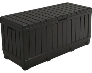 Keter Cutie de depozitare pentru grădină Kentwoodgri, 350 l , 128 x 59 x 54 cm