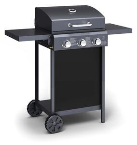 Happy Green Hammond Grill pe gaz cu 3 arzătoare ,101,6 x 106 x 53 cm
