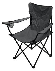 Cattara 13447 Scaun pliabil de camping Bari, gri ,49 x 39 x 84 cm