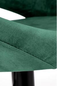 Scaun bar H102, verde, 53x48x100 cm