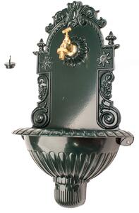 Chiuvetă din aluminiu 61 x 39 cm, verde lucios
