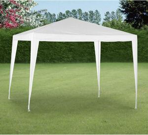 ProGarden Foișor de grădină 3 x 3 m, alb, h. 245cm