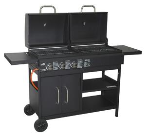 Grătar combinat 2in1 Cattara 13042 Couple, 159 x 102 x 49 cm