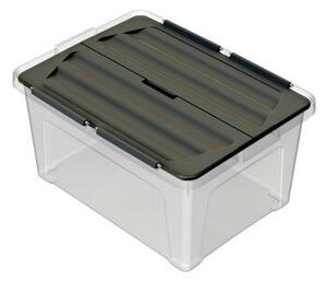 Multibox cu capac atașat Eco 30 l , capac negru, 30 l