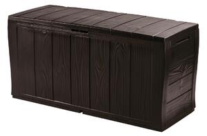 Keter Cutie de depozitare pentru grădină Sherwoodmaro, 270 l, 117 x 57 x 45 cm