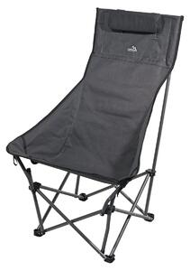 Cattara 13467 Scaun pliabil de camping Merit Foldi, negru